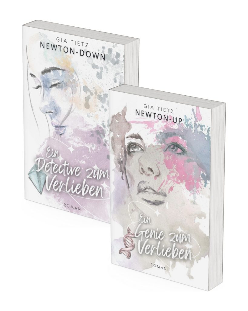 Cover von Band 1 und 2 der Newton-Series