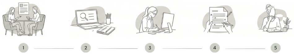 unsere zusammenarbeit icon-darstellung